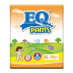 EQ Pants Mega Pack XLarge 66 - Pants Baby Diapers