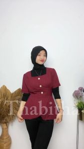 { THABITHA } MC blouse noria / baju atasan korean style / blouse / baju wanita korea / blouse jumbo
