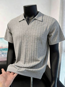 Old Money Style Cool Feel Polo Shirt