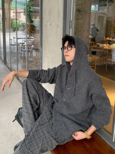 HUALUNDESIGN | Áo Hoodie Cardigan Nam Thời Trang