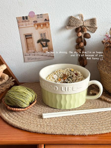 Bát Đựng Súp Bằng Gốm Sứ Dung Tích Lớn Có Nắp Và Tay Cầm Bát Đựng Súp Ăn Trường Học Đặc Biệt Bát Đựng Súp Đựng Nước Dùng