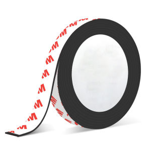 10Meters/roll Strong Flexible Magnet Strip Self Adhesive Magnetic Tape Rubber Magnet Tape Length 39.37inch