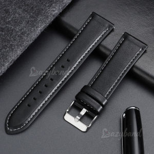 Dây Đeo Đồng Hồ Bằng Da Sáp Dầu Tháo Nhanh Đa Năng 20mm/22mm Dây Đeo Màu Nâu Mềm Mại Dành Cho Nam Và Nữ Phong Cách Doanh Nhân Đồng Hồ Đeo Tay