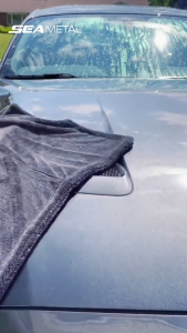 SEAMETAL ผ้าเช็ดรถ ผ้าไมโครไฟเบอร์ 1300GSM ผ้าทำความสะอาดรถยนต์ Microfiber Drying Towel