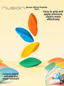 Nusign | Anti-lint Easy-grip Triangle Eraser