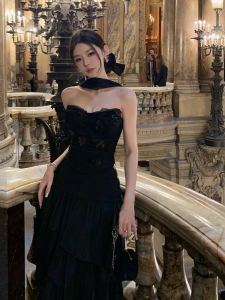 Early An Fish Bone Embroidered 3D Flower Womens Sweater with Detachable Mesh Sleeves and Inner Fur Sleeves for Autumn and Winter