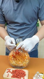 Hộp Quà Tặng Đông Trùng Hạ Thảo Thiên An Organic Gồm 01 Chai Rượu XO Đông Trùng Hạ Thảo Nguyên Chất 500ml