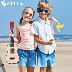 GELLA Boys Quick Dry Loose Swimming Shorts Beach Casual Leisure Water-Resistant Childrens Sportswear Summer Essential