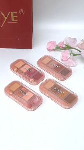 SANIYE Eyeshadow Pink 4 Colors Glitter E0459 | Menarik Mata Eye Shadow Kecantikan Kosmetik