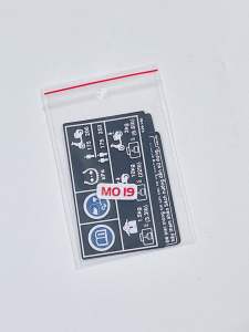 Tem thông số Shmode 2019-2022 thay thế zin tem thông số SH Mode bộ 3tem có sẵn keo dán