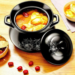 New Heat-Resistant Ceramic Soup Pot