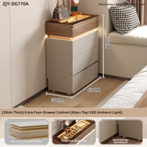 ZUNTONGGE | Extendable Italian Minimalist Vanity Table 30cm