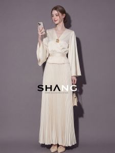 SHANGSHA | Elegant & Stylish Rich Lady Style Dress Suit