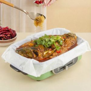 Heat-Resistant Non-Stick Greaseproof Food Paper 100 Sheets