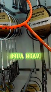 Vợt cầu lông Prokennex Dragon căng 10.5kg tặng kèm túi đựng và quấn cán vợt cầu lông chính hãng
