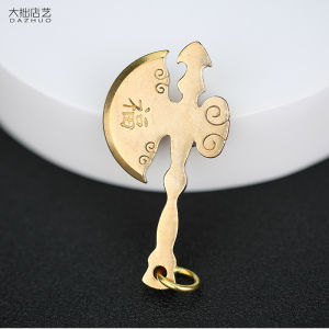 Handmade Solid Copper Cloud Creative Pendant High End Car Keychain Charm for Men And Women Retro Style Metal Accessory