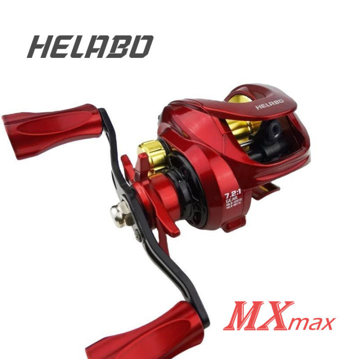 MX max New Baitcasting Reel High Speed 7.2:1 Gear Ratio Fresh Saltwater Ultralight  Fishing reel