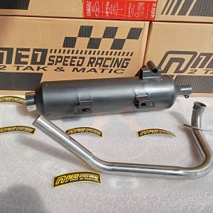 Knalpot Standar Racing Copy CMS Vario 125/150 Old Suara Ngebas Adem