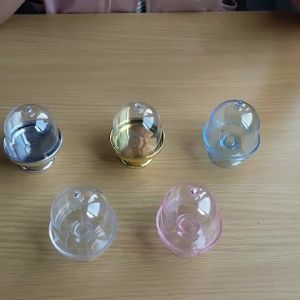 6/12/24pcs Plastic Candy Box Wedding Gift Cake Dessert Macarone Box Guest Trays Evening Souvenirs Gift Transparent Medicine