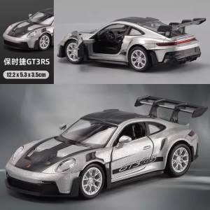 Porsche 911 GT3 RS Car Model Artificial Alloy Car Sports Car Model Hand-Made Collection Decoration for Boys