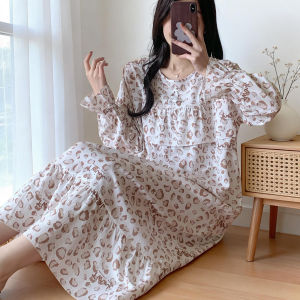 KASIHAN | Oversized Loose Summer Sleep Dress Mid-Length