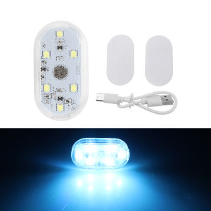Đèn LED Cảm Ứng Không Dây RGB Sạc USB Dùng Cho Tủ Quần Áo Bàn Làm Việc Ban Công Ô Tô Phòng Chứa Đồ - Đèn Đọc Sách Ban Đêm Có Dán Velcro
