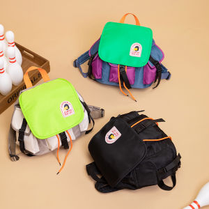 Kids Lightweight Color Matching Backpack for Boys and Girls Outdoor Travel Small Bookbag Western Style Girl Fashion Kindergarten Backpack