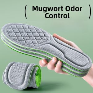 XIANZHAO | Mens Anti-Odor Shoe Inserts Breathable Sweat Absorbent Nano Antibacterial Artemisia Antiperspirant Deodorizing Foot Special