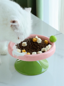 💯PG🥊 50+ Design Super Cute Ceramic Pet Bowl High Quality Cat Paw Bowl Dog Bowl Water Food Bowl Mangkuk Kucing