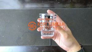 Gelas Sloki Espresso Coffee ROUND Glass Shot Scale 60 ml Server Kaca Seduhan Minuman Kopi Espreso Isi 6 Pcs