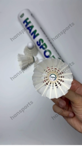 Quả cầu lông HANSPORTS chính hãng tốc độ 77 đường bay ổn định (12 quả/ống)