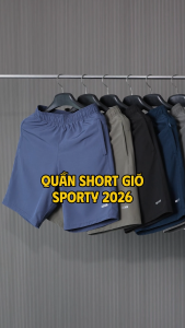 Quần đùi thể thao Guzado Quần Short nam thể thao chất gió mềm siêu mịn co giãn tốt vận động thoải mái quần mặc nhà hoặc chơi thể thao GSR01-GASR25S001