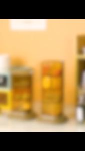 Hộp Kệ Đựng Đồ Trang Sức Để Bàn 4 Tầng Trong Suốt Xoay Mở Tiện Dụng