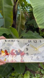 Bộ 3 Tranh Đồng Hồ Trang Trí Cảnh Quan Việt Nam Phong Cách Hàn Quốc - Mẫu Đa Dạng