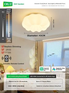 DGY | Modern Creative Ceiling Light for Bedroom Dining Room and Childrens Room