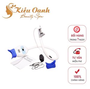 Máy tẩy trắng răng (combo 1 chân đèn + đèn tẩy cổ ngỗng + banh miệng + kính + 1 bộ tẩy hàn quốc ) được tin dùng nhiều cho các tiện nha khoaSPA & TMV mẫu mới nhất 2022 bảo hành 12 tháng