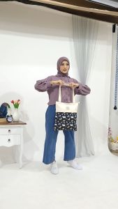 Tote Bag Kuliah Wanita: Model & Custom Sablon
