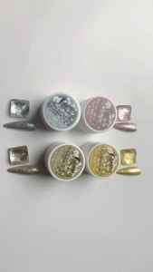Bộ Sơn Gel Platinum Lấp Lánh 4 Màu Với 3 Màu Cơ Bản Bộ Dụng Cụ Làm Móng Nghệ Thuật Dành Cho Người Mới Bắt Đầu Dễ Sử Dụng Bộ Dụng Cụ Chăm Sóc Móng