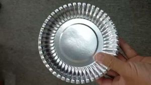50 cái dĩa giấy phủ nhôm bạc 16cm