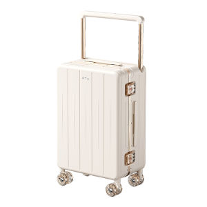 DTA Luggage 20-Inch Aluminum Frame Carry-On Suitcase for Travel Male And Female Detachable Washable Handle Fashion Trend