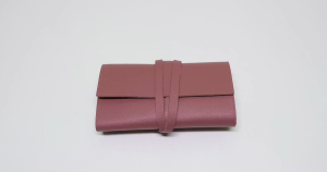 GRANT WORKS FAUX LEATHER ROLL-UP CORD ORGANIZER | MADE IN MARIKINA