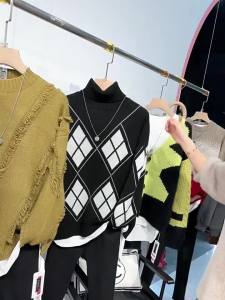 High-necked Woolen Thicker Sweater