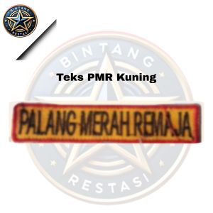 1 SET ATRIBUT BADGE LOGO PMI PMR / ATRIBUT PMI PMR 1 SET BORDIR