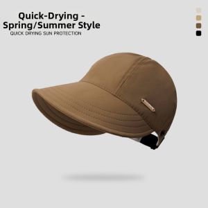 JIFANPAUL | Sun Protection Hat for Face Slimming Wide Brim Large Headroom