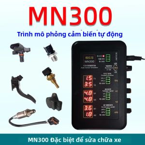 Máy Mô Phỏng Cảm Biến Tự Động MN300 Thiết Bị Kiểm Tra Ô Tô Máy Phát Tín Hiệu Cảm Biến Áp Suất Dầu Oxy Dòng Chảy Trên Đường Ray Xe Hơi Công Cụ Chẩn Đoán V6.8