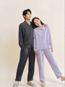 THREEGUN | Antibacterial Padded Coupling Simple Design Sleepwear