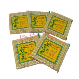 Lốc 10 Gói Tăm Trúc Tâm Xỉa Răng Mai Anh Cao Cấp