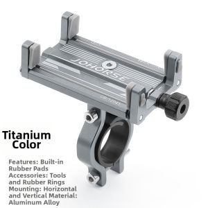 Aluminum Anti-shake Fixed Universal Bike Phone Mount