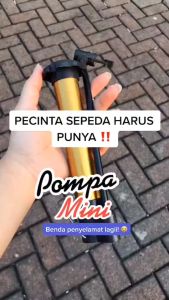 KAMJE Pompa Angin Ban Motor Sepeda Balon Bola Hidrolis Mini Portable Serbaguna