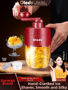 Olodo | Manual Ice Shaver Small Home Use Fluffy Ice Machine